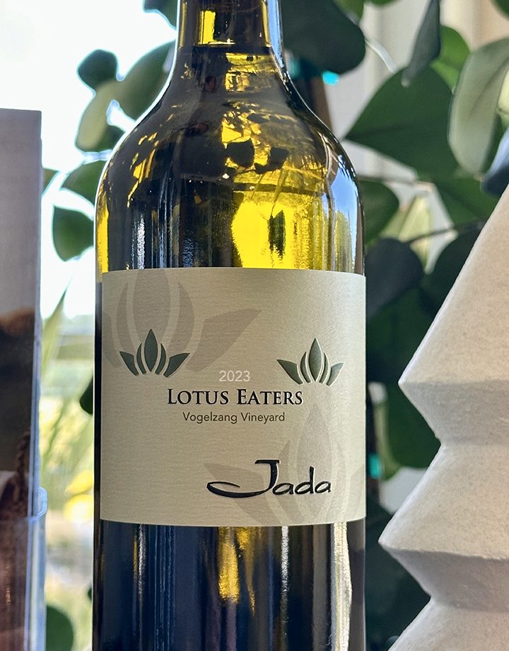 Close-up of Lotus Eaters Sauvignon Blanc label